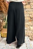 Pure Cotton Santos Quinn Culotte Pant Black /14 =